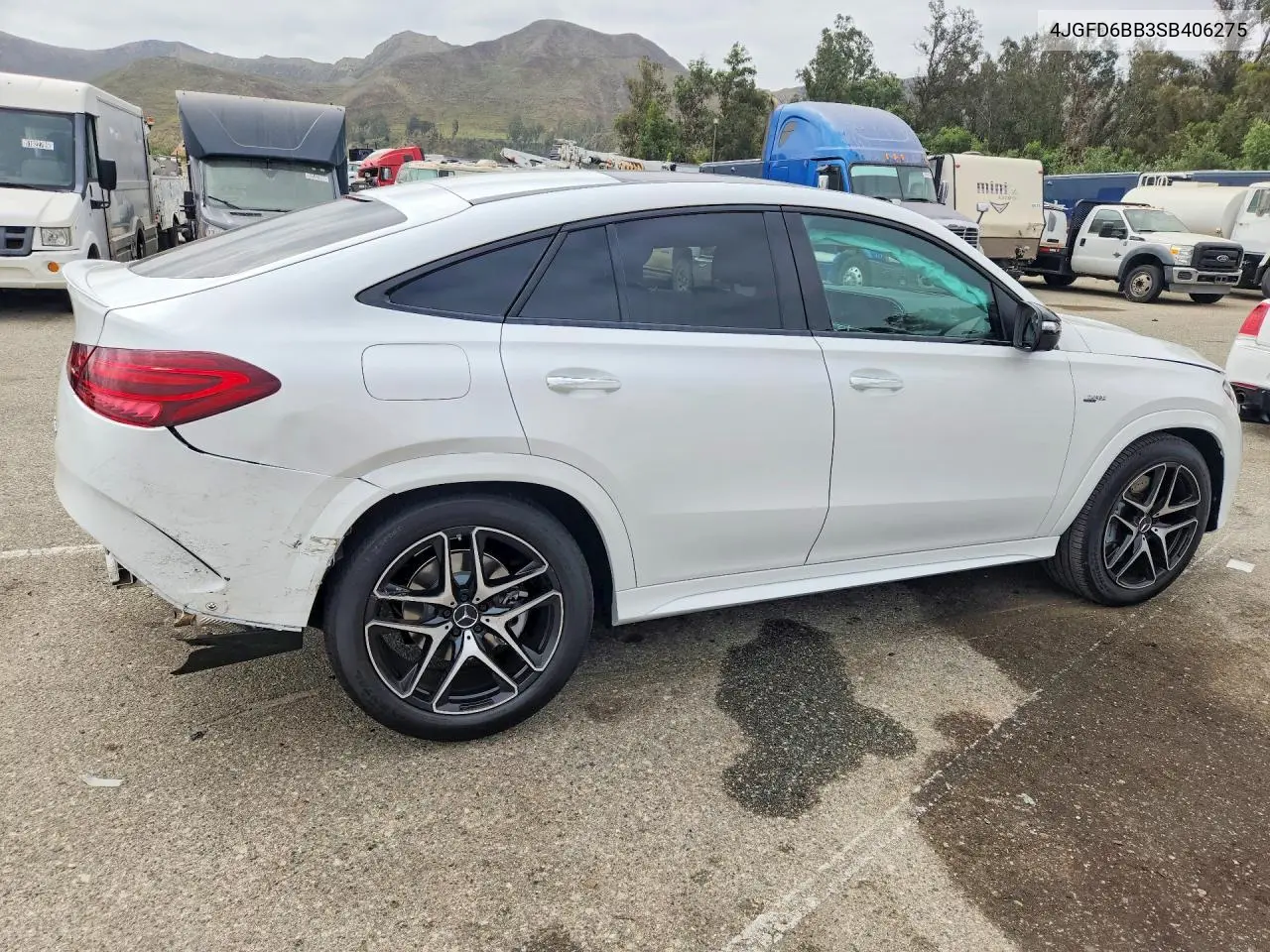 2025 Mercedes-Benz Gle Coupe Amg 53 4Matic VIN: 4JGFD6BB3SB406275 Lot: 59709066