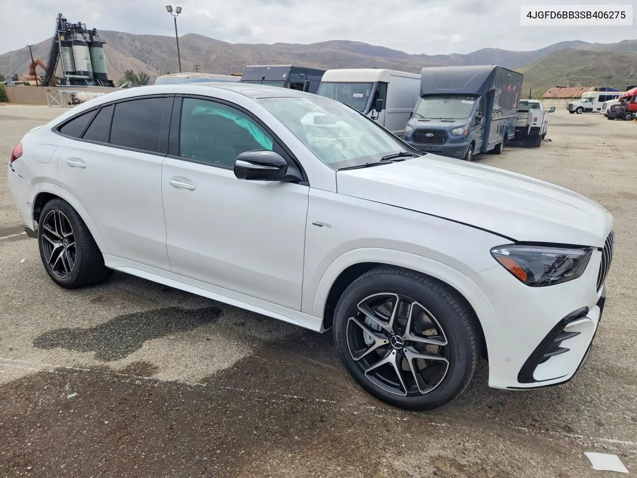 2025 Mercedes-Benz Gle Coupe Amg 53 4Matic VIN: 4JGFD6BB3SB406275 Lot: 59709066