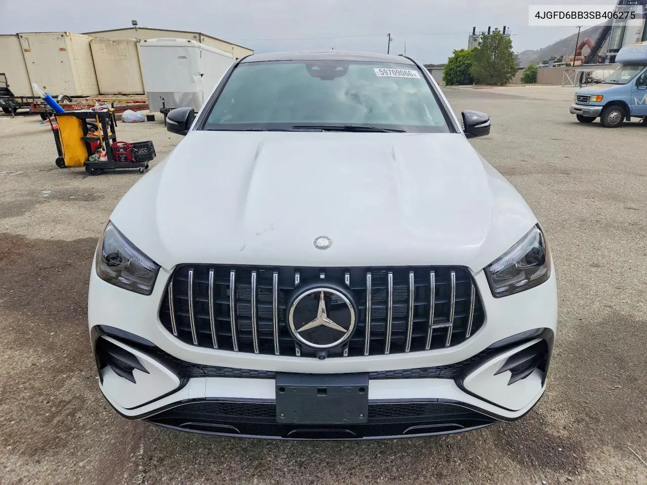 2025 Mercedes-Benz Gle Coupe Amg 53 4Matic VIN: 4JGFD6BB3SB406275 Lot: 59709066