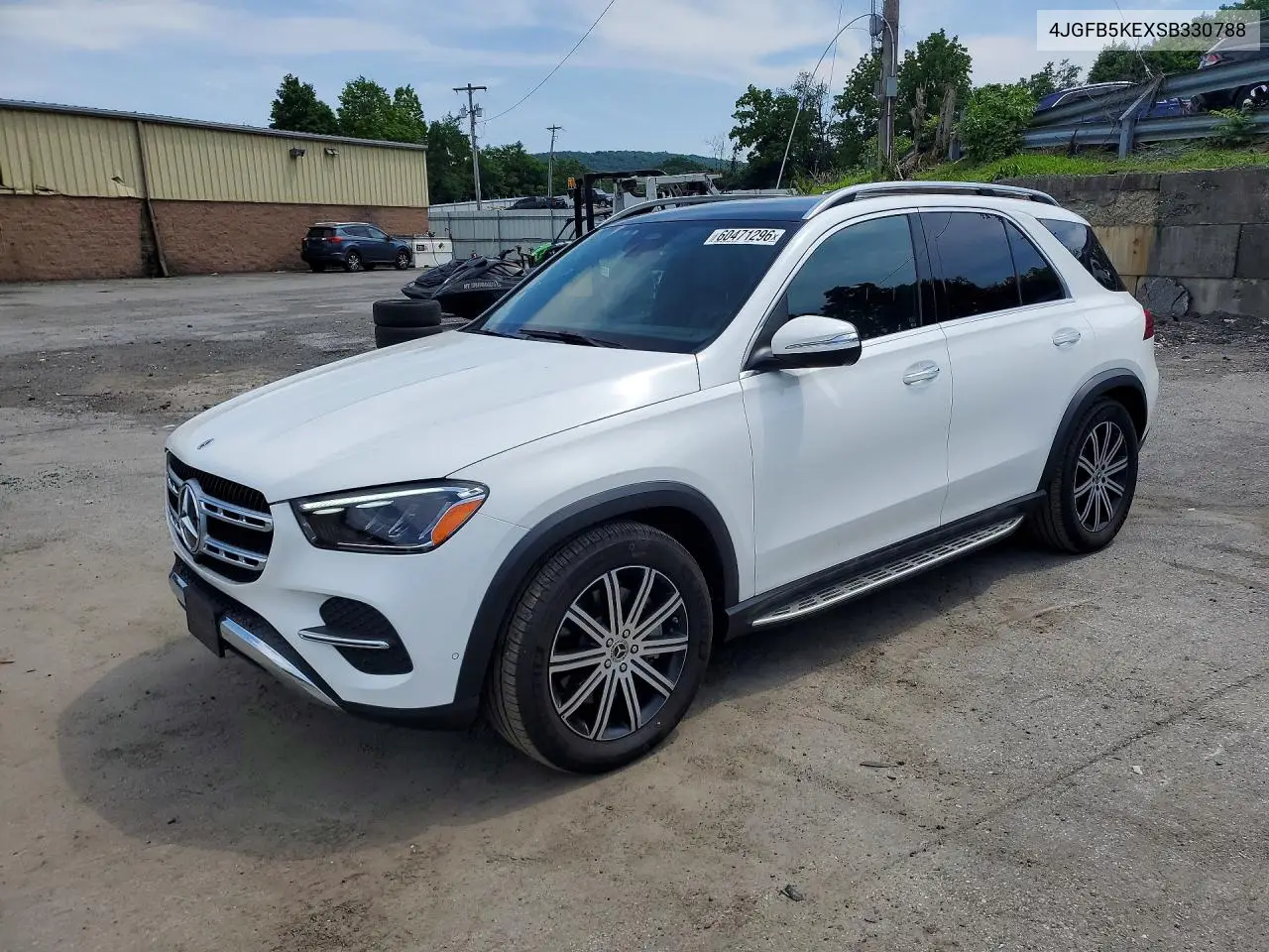 2025 Mercedes-Benz Gle 450 4Matic VIN: 4JGFB5KEXSB330788 Lot: 60471296