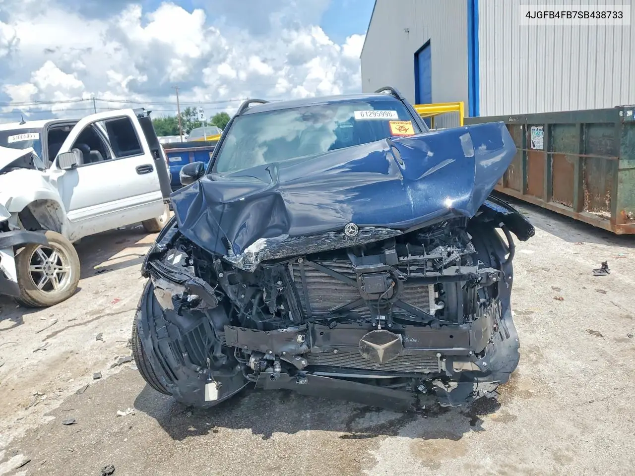 2025 Mercedes-Benz Gle 350 4Matic VIN: 4JGFB4FB7SB438733 Lot: 61295996