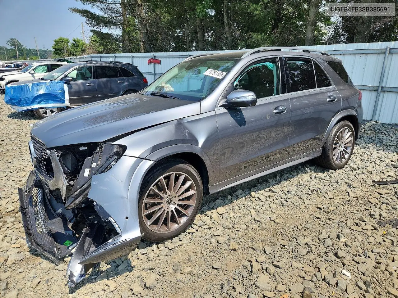 2025 Mercedes-Benz Gle 350 4Matic VIN: 4JGFB4FB3SB385691 Lot: 61381766