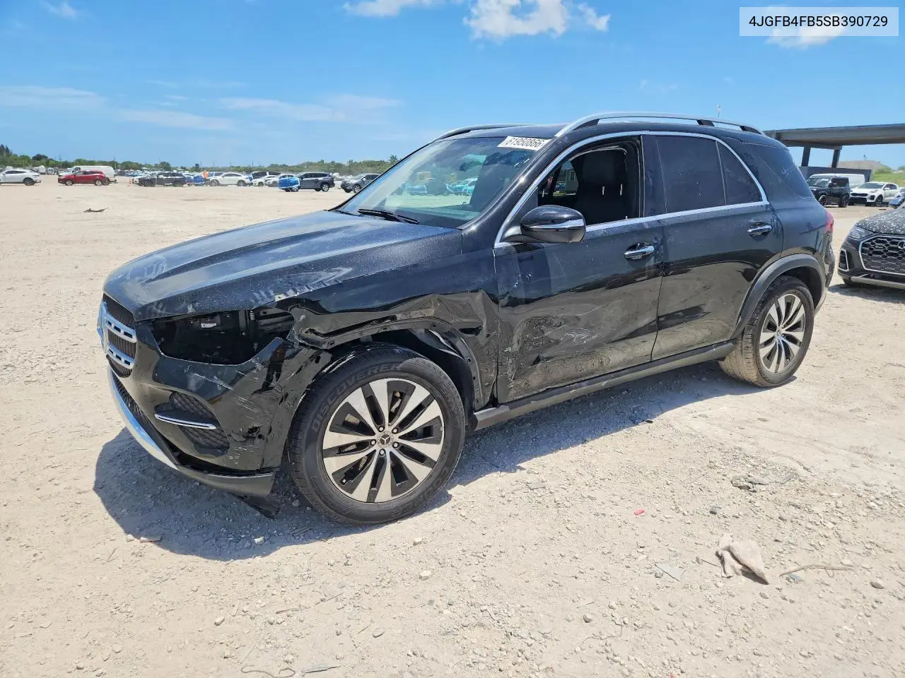 2025 Mercedes-Benz Gle 350 4Matic VIN: 4JGFB4FB5SB390729 Lot: 61950866