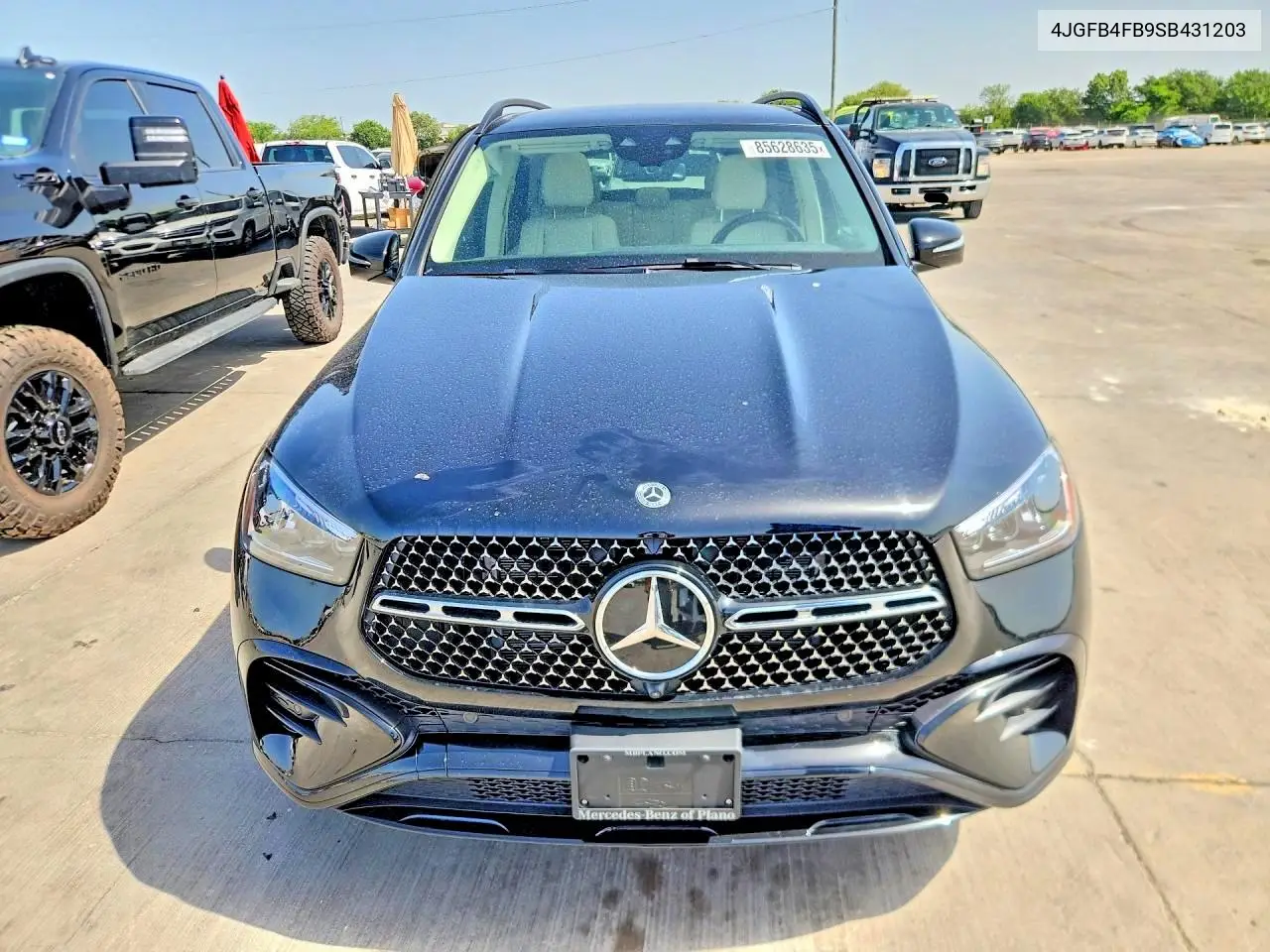 2025 Mercedes-Benz Gle 350 4Matic VIN: 4JGFB4FB9SB431203 Lot: 85628635