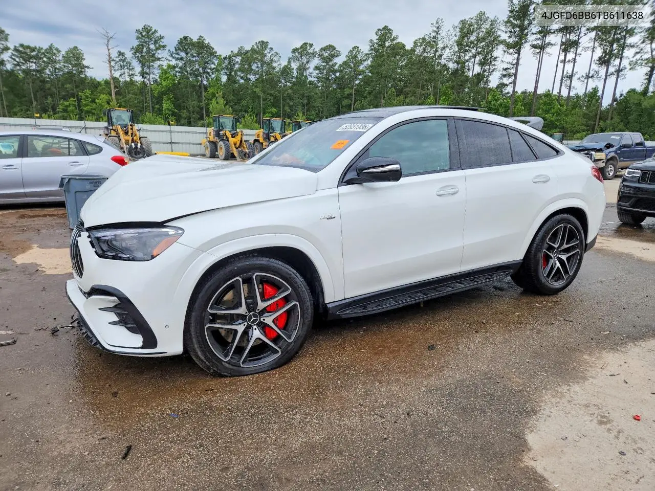 2026 Mercedes-Benz Gle Coupe Amg 53 4Matic VIN: 4JGFD6BB6TB611638 Lot: 54567216