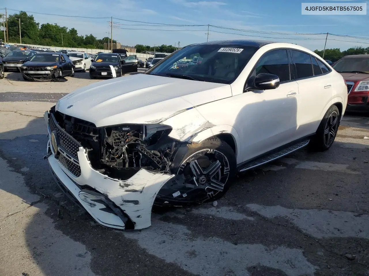 2026 Mercedes-Benz Gle Coupe 450 4Matic VIN: 4JGFD5KB4TB567505 Lot: 55390526
