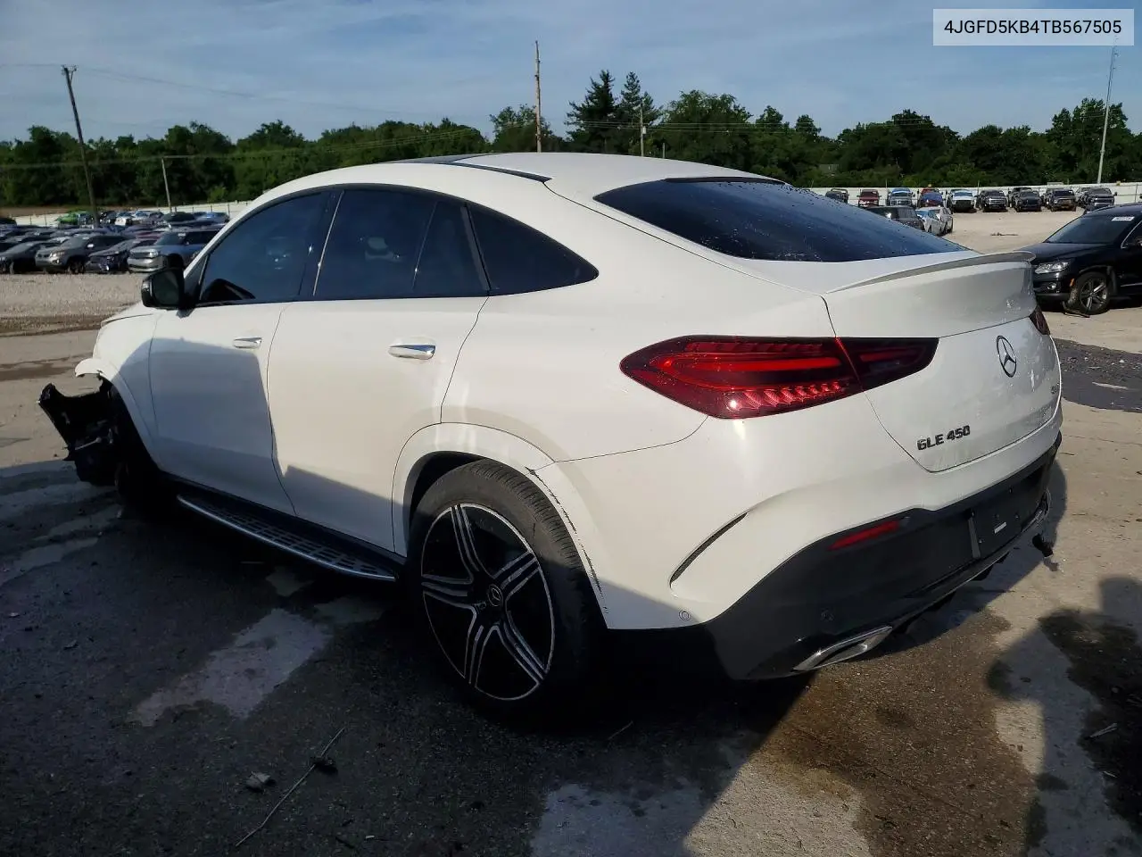 2026 Mercedes-Benz Gle Coupe 450 4Matic VIN: 4JGFD5KB4TB567505 Lot: 55390526