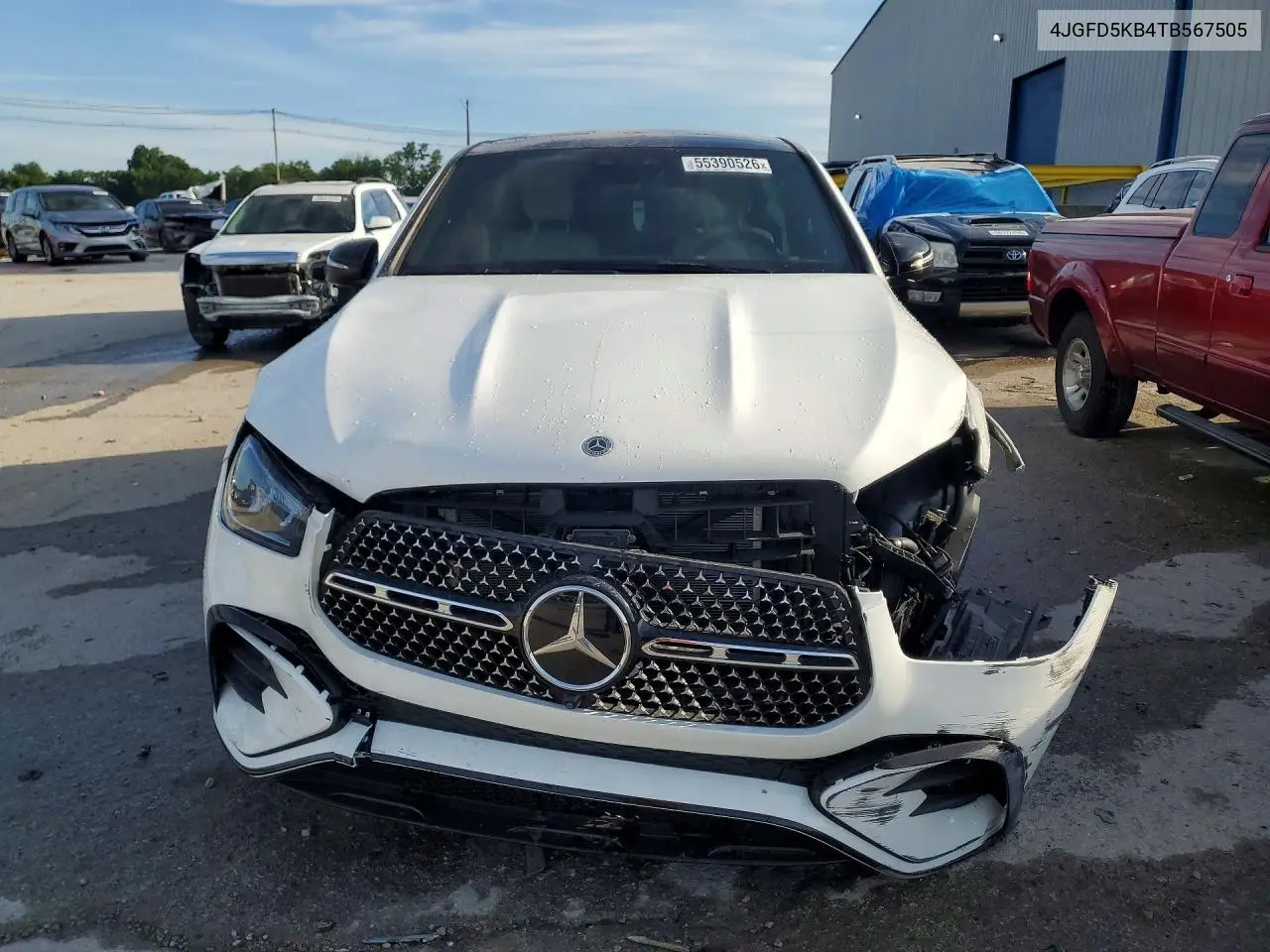 2026 Mercedes-Benz Gle Coupe 450 4Matic VIN: 4JGFD5KB4TB567505 Lot: 55390526