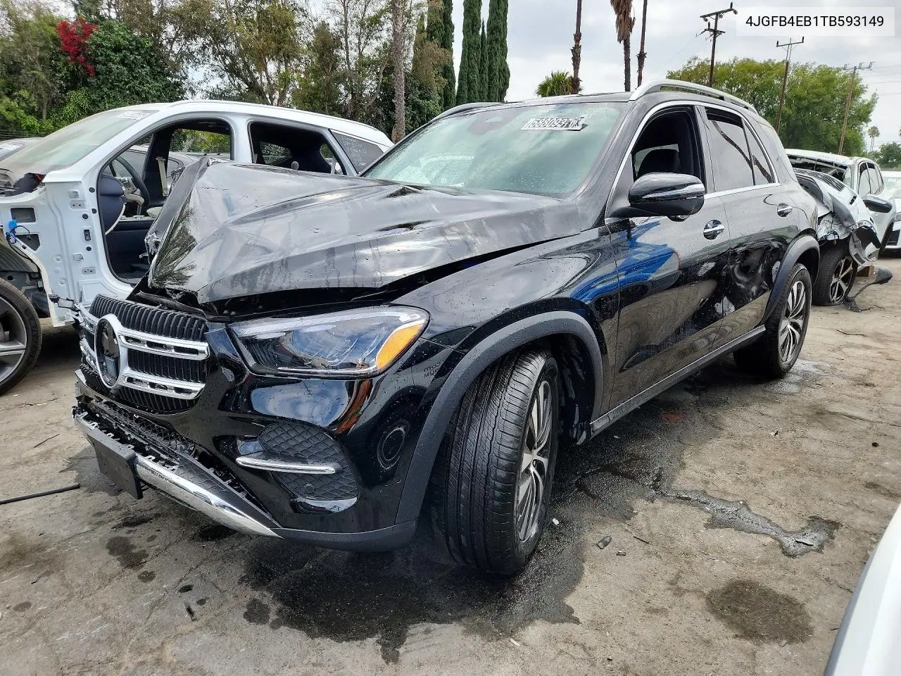2026 Mercedes-Benz Gle 350 VIN: 4JGFB4EB1TB593149 Lot: 58809376