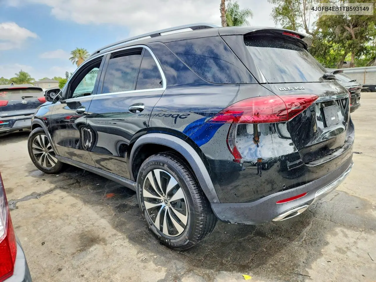 2026 Mercedes-Benz Gle 350 VIN: 4JGFB4EB1TB593149 Lot: 58809376