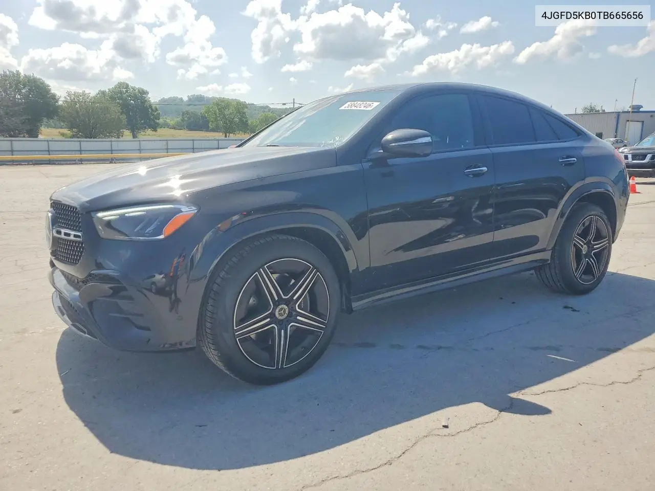 2026 Mercedes-Benz Gle Coupe 450 4Matic VIN: 4JGFD5KB0TB665656 Lot: 58848246