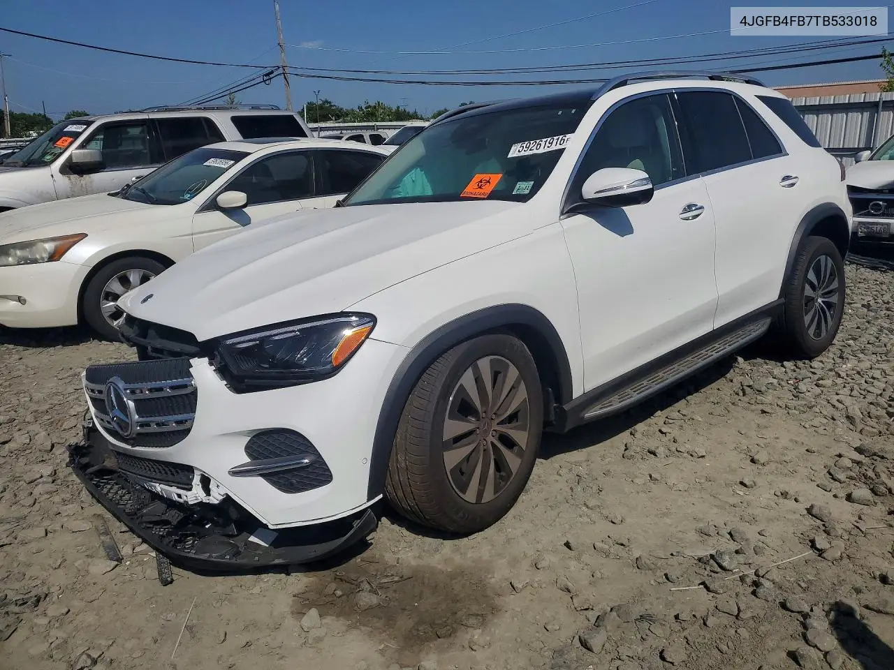 2026 Mercedes-Benz Gle 350 4Matic VIN: 4JGFB4FB7TB533018 Lot: 59261916