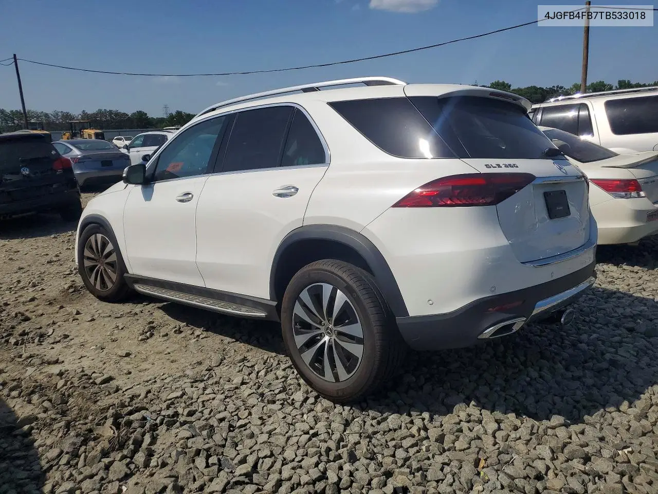 2026 Mercedes-Benz Gle 350 4Matic VIN: 4JGFB4FB7TB533018 Lot: 59261916