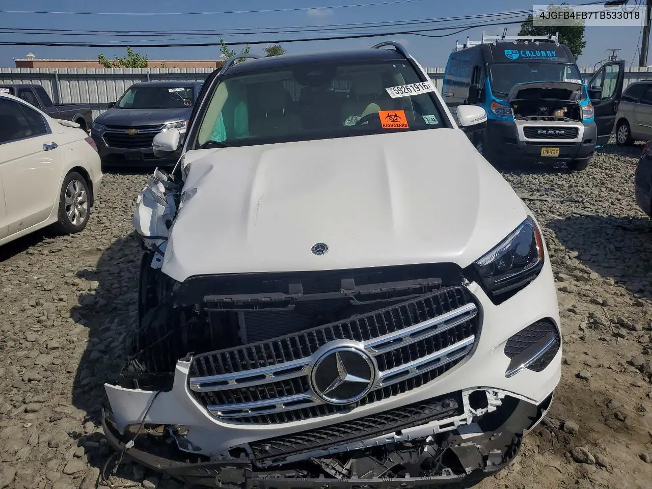 2026 Mercedes-Benz Gle 350 4Matic VIN: 4JGFB4FB7TB533018 Lot: 59261916