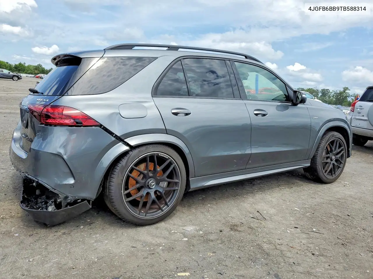 2026 Mercedes-Benz Gle Amg 53 4Matic VIN: 4JGFB6BB9TB588314 Lot: 59865576