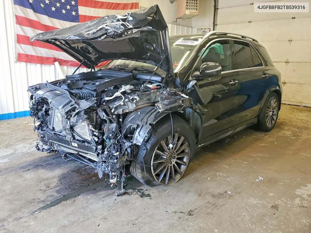 2026 Mercedes-Benz Gle 580 4Matic VIN: 4JGFB8FB2TB539316 Lot: 61005116