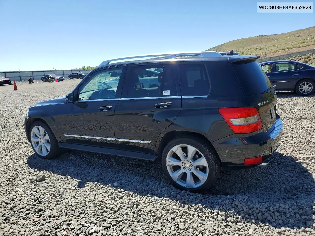 2010 Mercedes-Benz Glk 350 4Matic VIN: WDCGG8HB4AF352828 Lot: 52569876