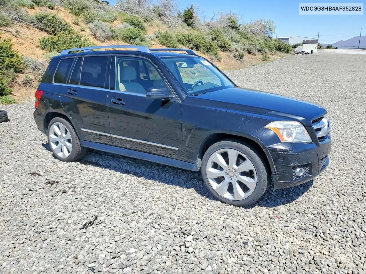 2010 Mercedes-Benz Glk 350 4Matic VIN: WDCGG8HB4AF352828 Lot: 52569876