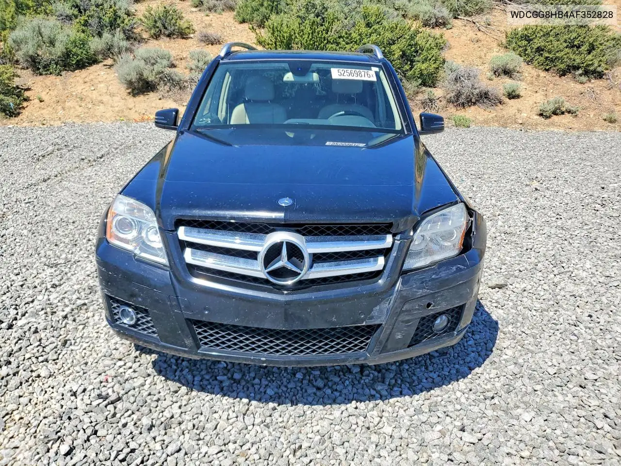2010 Mercedes-Benz Glk 350 4Matic VIN: WDCGG8HB4AF352828 Lot: 52569876