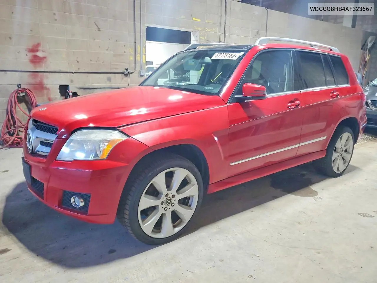 2010 Mercedes-Benz Glk 350 4Matic VIN: WDCGG8HB4AF323667 Lot: 57073186