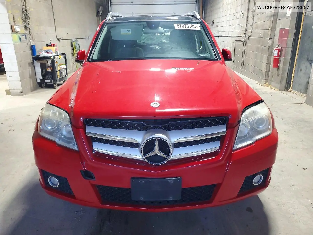 2010 Mercedes-Benz Glk 350 4Matic VIN: WDCGG8HB4AF323667 Lot: 57073186