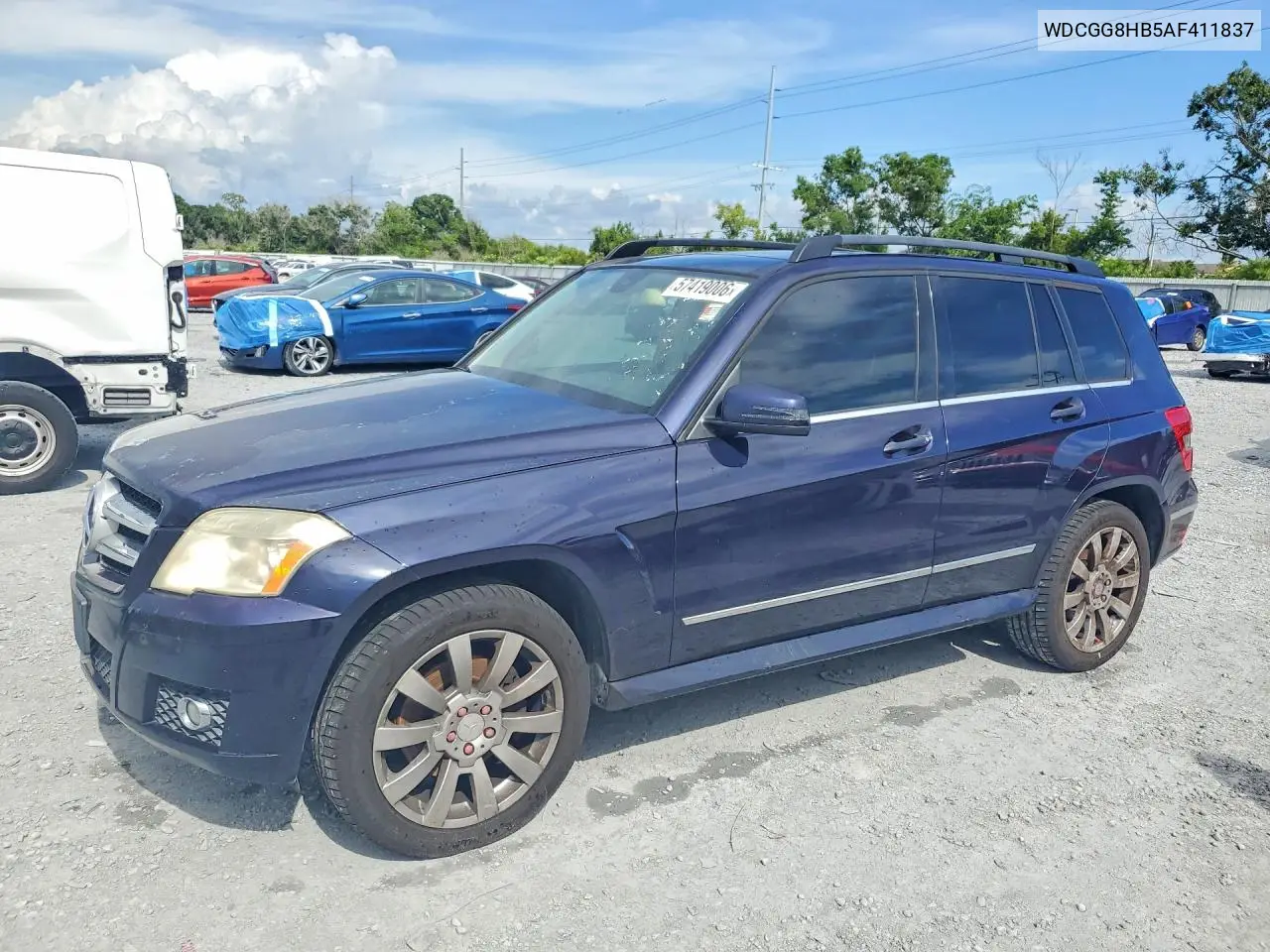2010 Mercedes-Benz Glk 350 4Matic VIN: WDCGG8HB5AF411837 Lot: 57419006