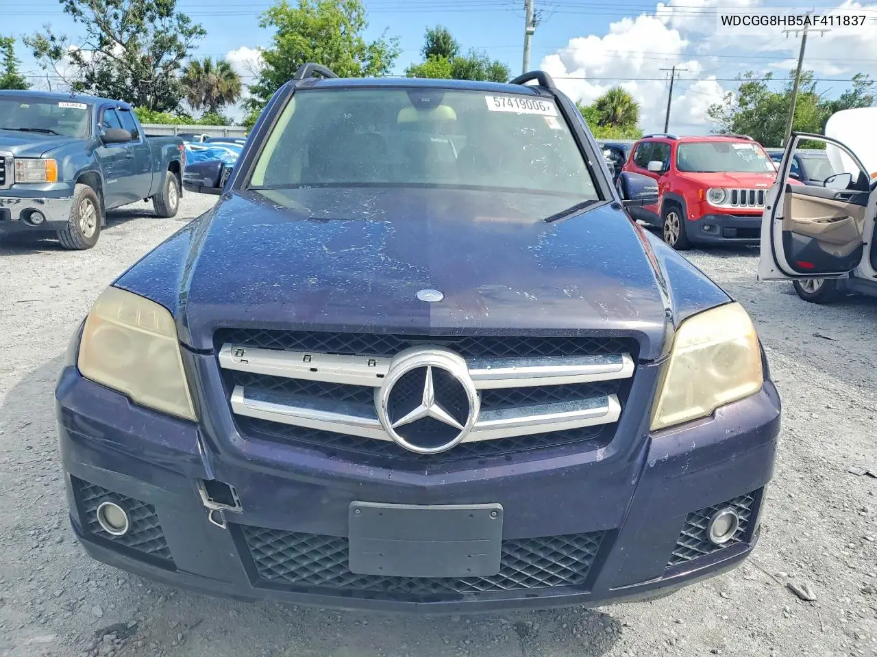 2010 Mercedes-Benz Glk 350 4Matic VIN: WDCGG8HB5AF411837 Lot: 57419006