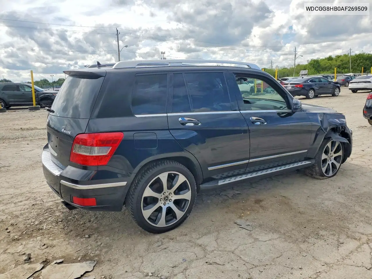 2010 Mercedes-Benz Glk 350 4Matic VIN: WDCGG8HB0AF269509 Lot: 57878306