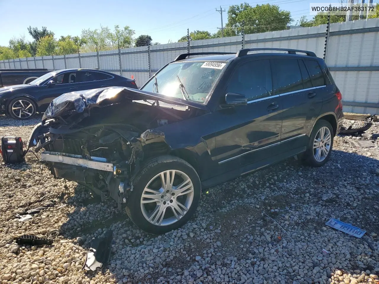 2010 Mercedes-Benz Glk 350 4Matic VIN: WDCGG8HB2AF383172 Lot: 58094956