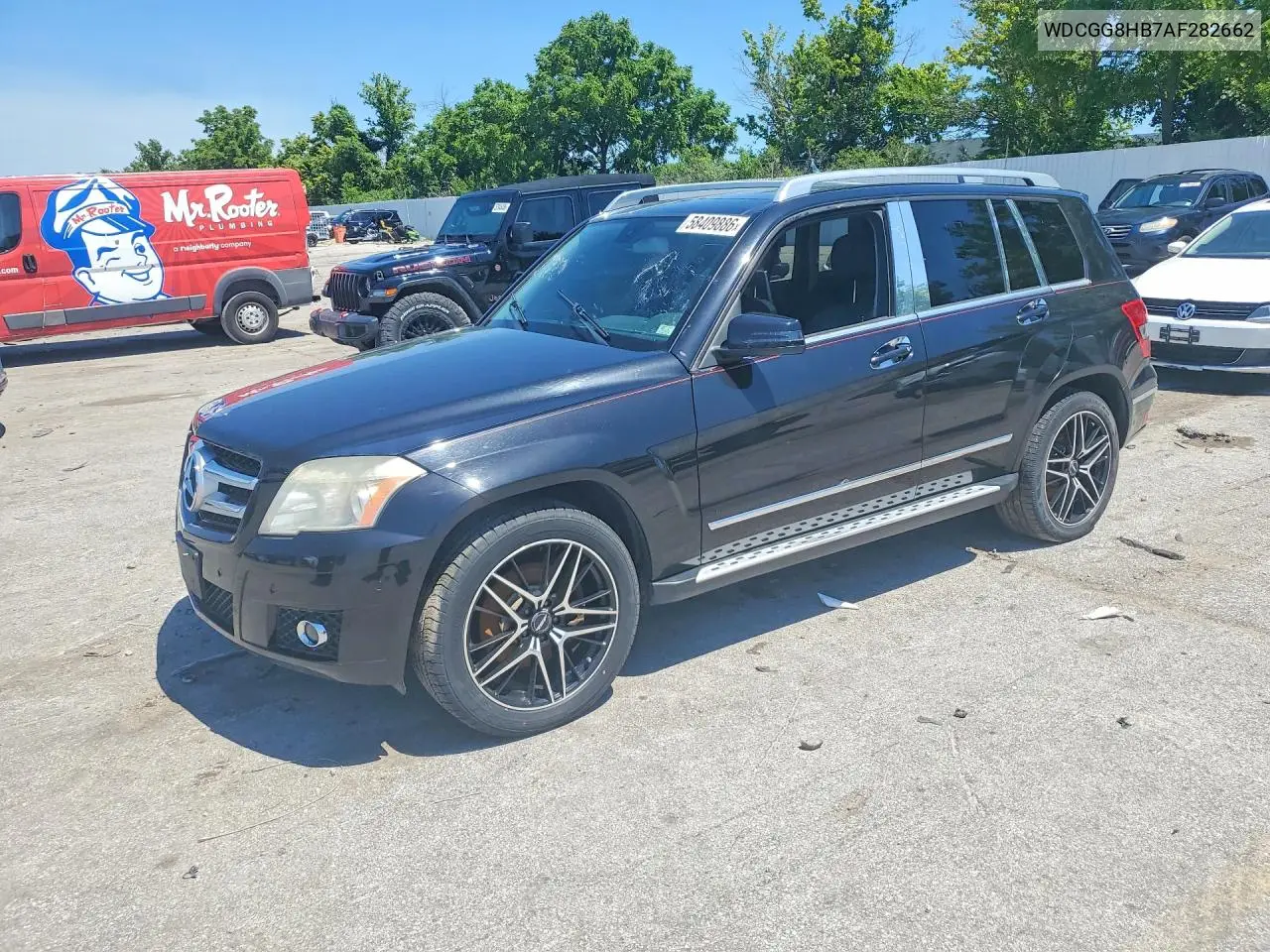 2010 Mercedes-Benz Glk 350 4Matic VIN: WDCGG8HB7AF282662 Lot: 58409886