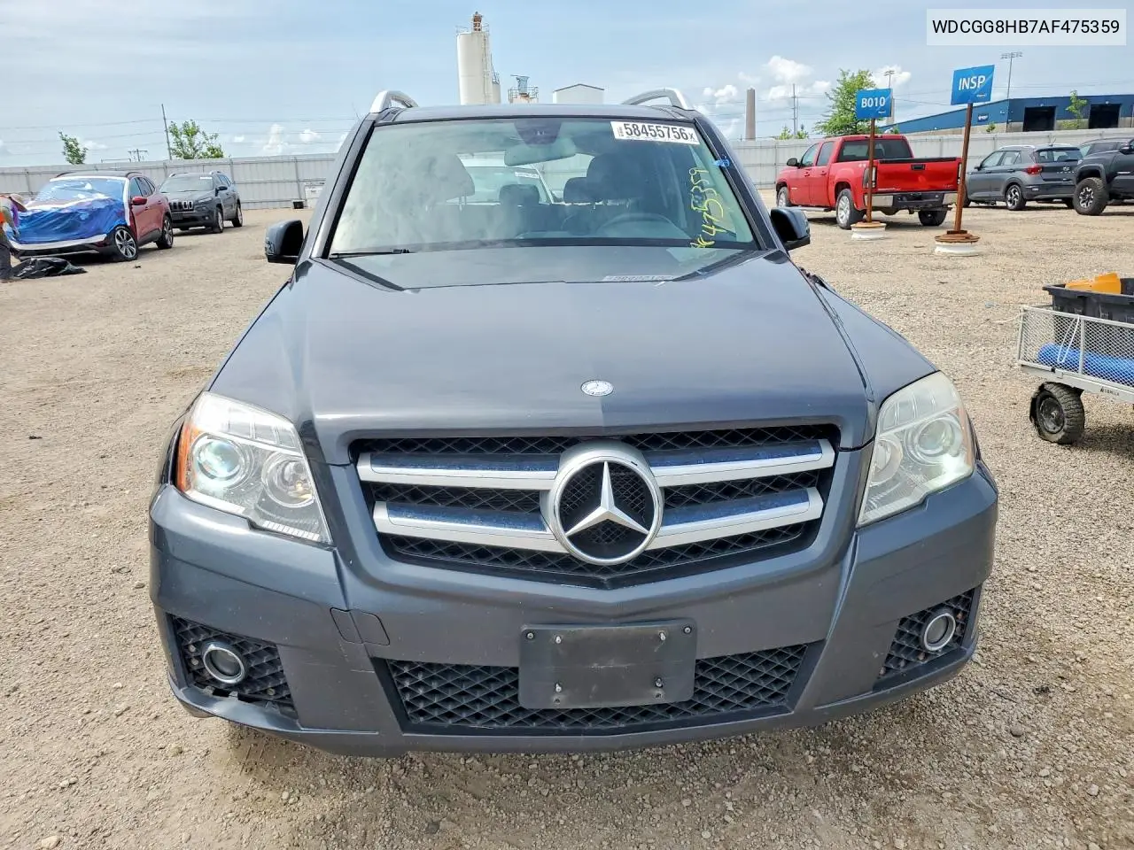 2010 Mercedes-Benz Glk 350 4Matic VIN: WDCGG8HB7AF475359 Lot: 58455756