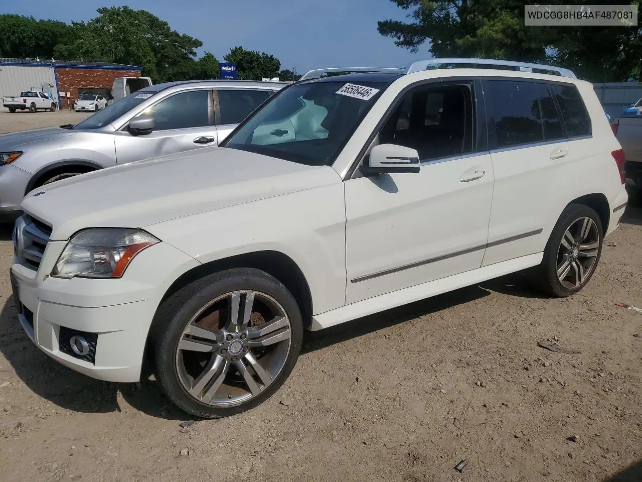 2010 Mercedes-Benz Glk 350 4Matic VIN: WDCGG8HB4AF487081 Lot: 58506446