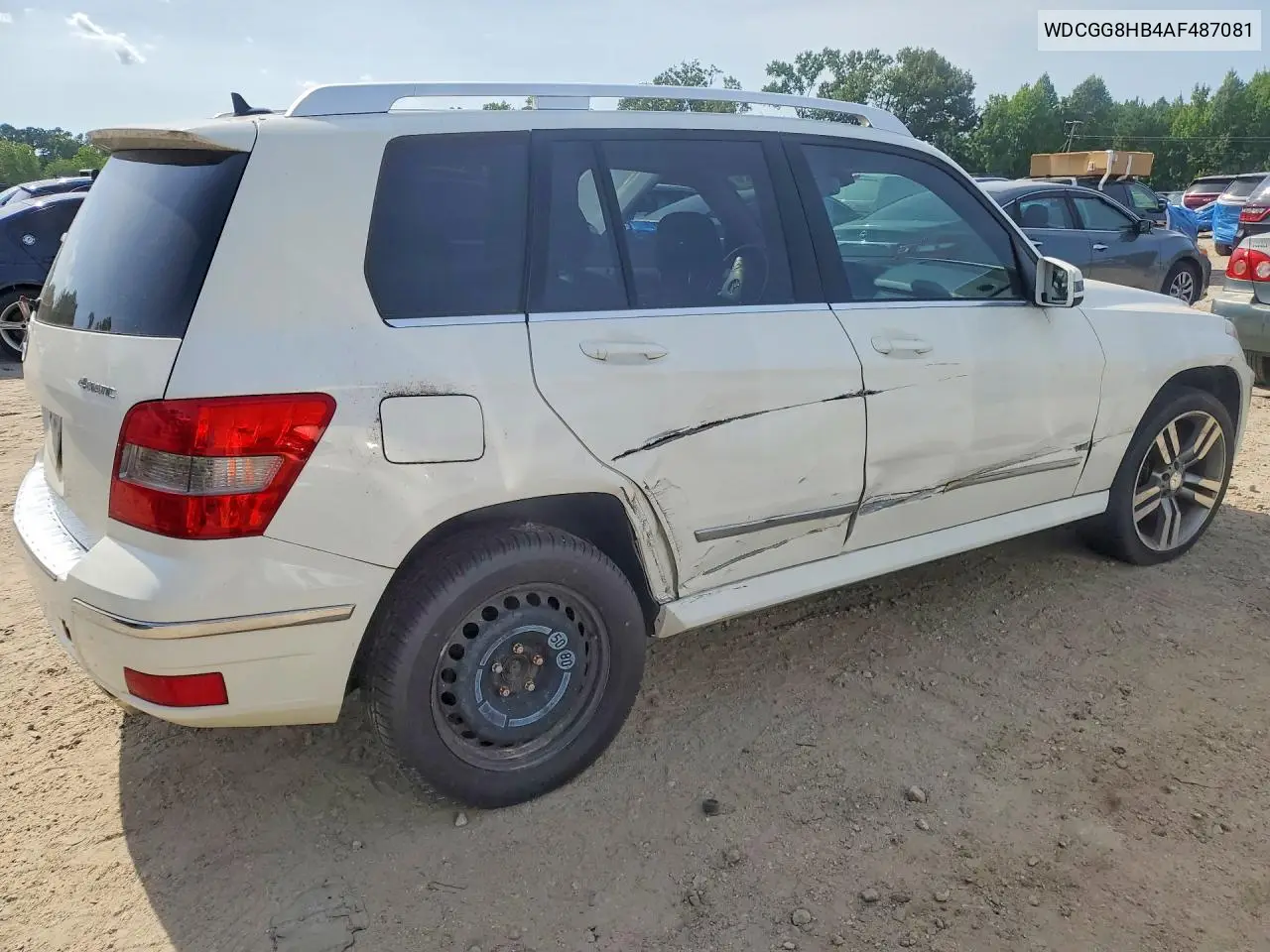 2010 Mercedes-Benz Glk 350 4Matic VIN: WDCGG8HB4AF487081 Lot: 58506446