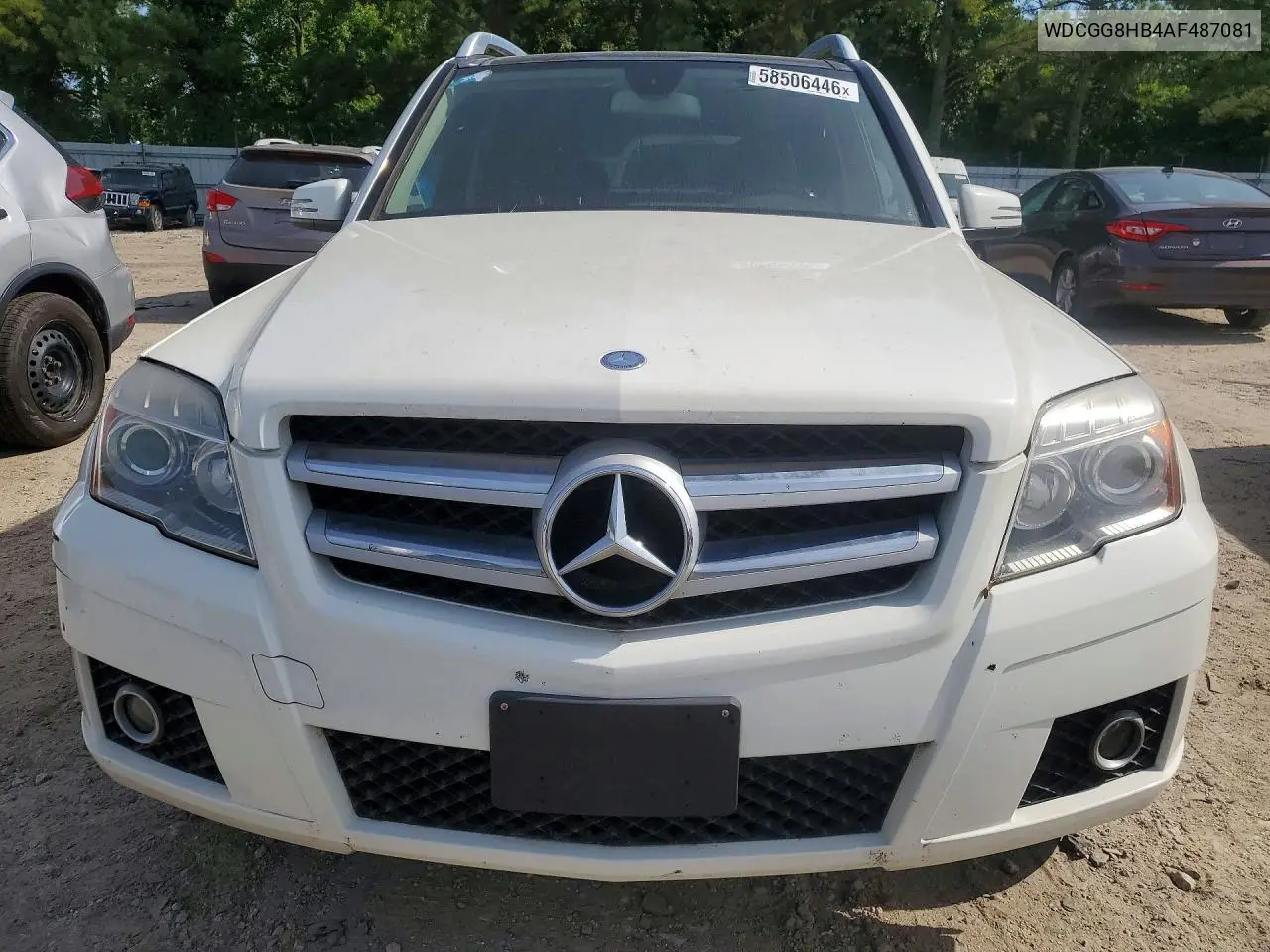 2010 Mercedes-Benz Glk 350 4Matic VIN: WDCGG8HB4AF487081 Lot: 58506446