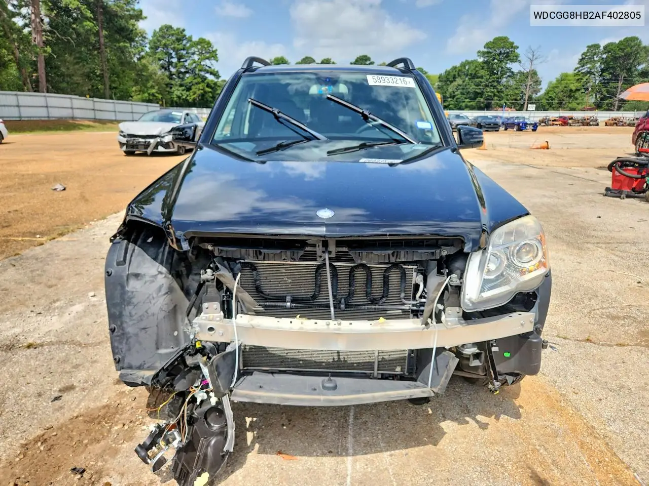 2010 Mercedes-Benz Glk 350 4Matic VIN: WDCGG8HB2AF402805 Lot: 58933216