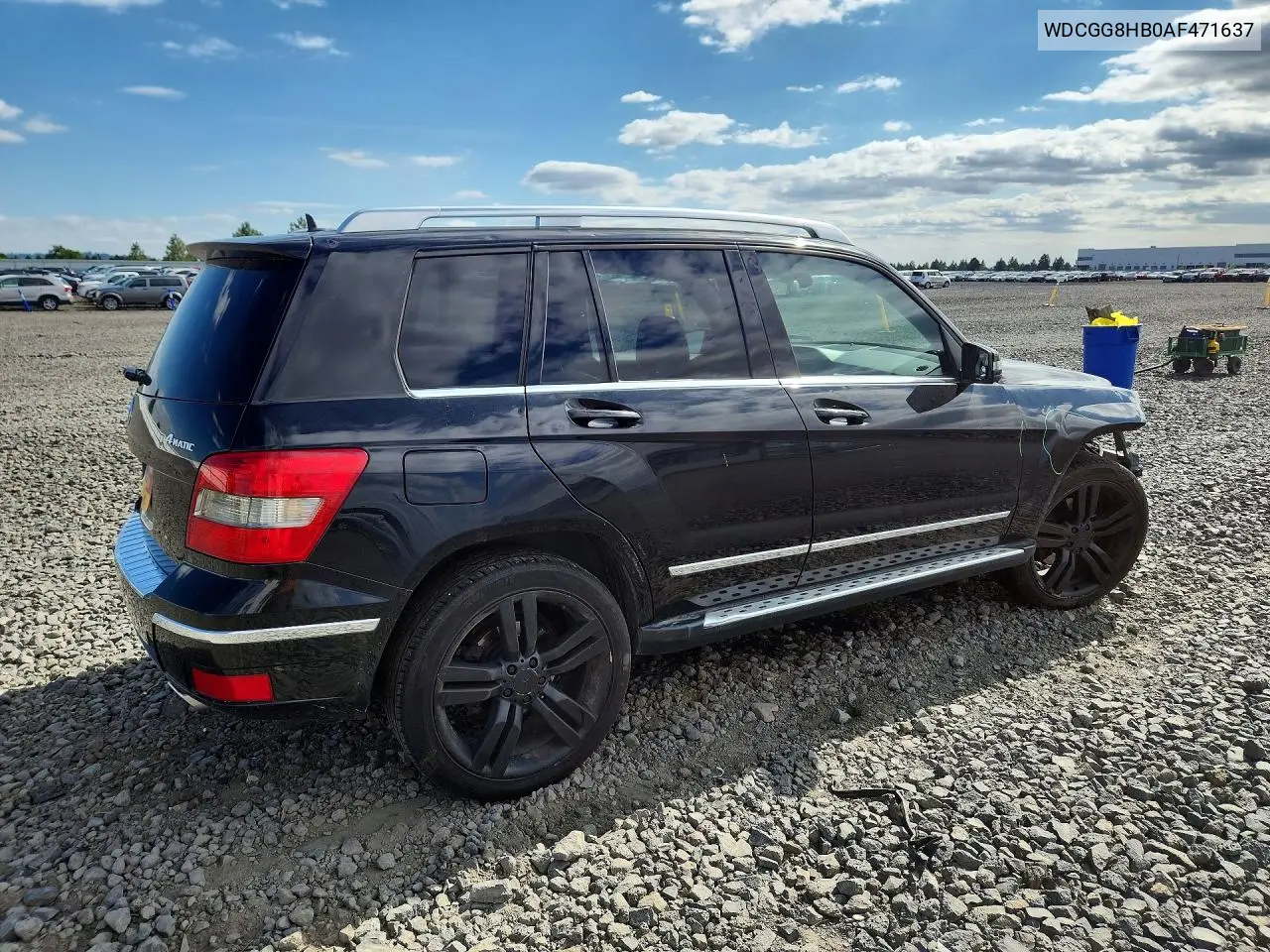 2010 Mercedes-Benz Glk 350 4Matic VIN: WDCGG8HB0AF471637 Lot: 59121496