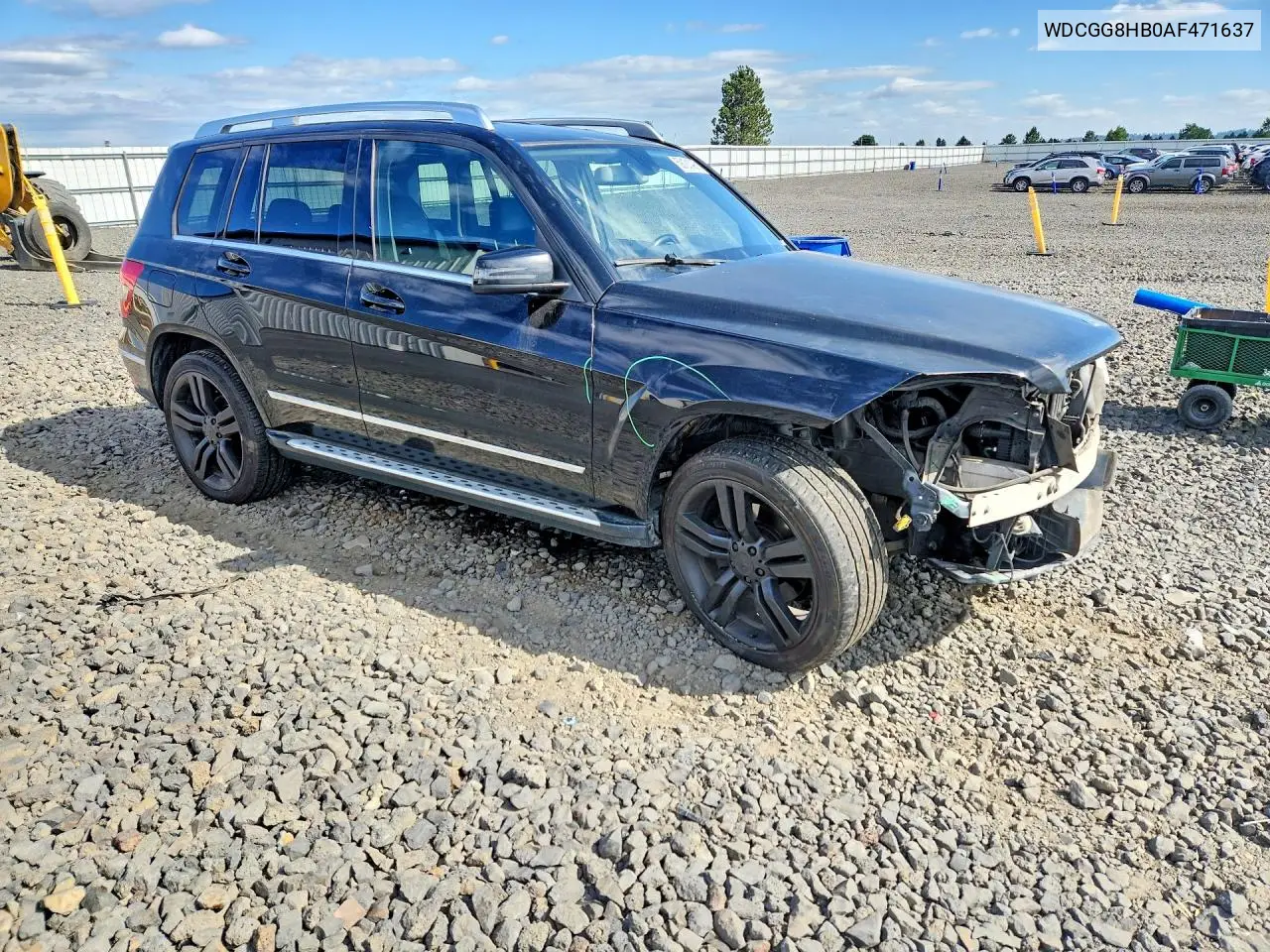 2010 Mercedes-Benz Glk 350 4Matic VIN: WDCGG8HB0AF471637 Lot: 59121496