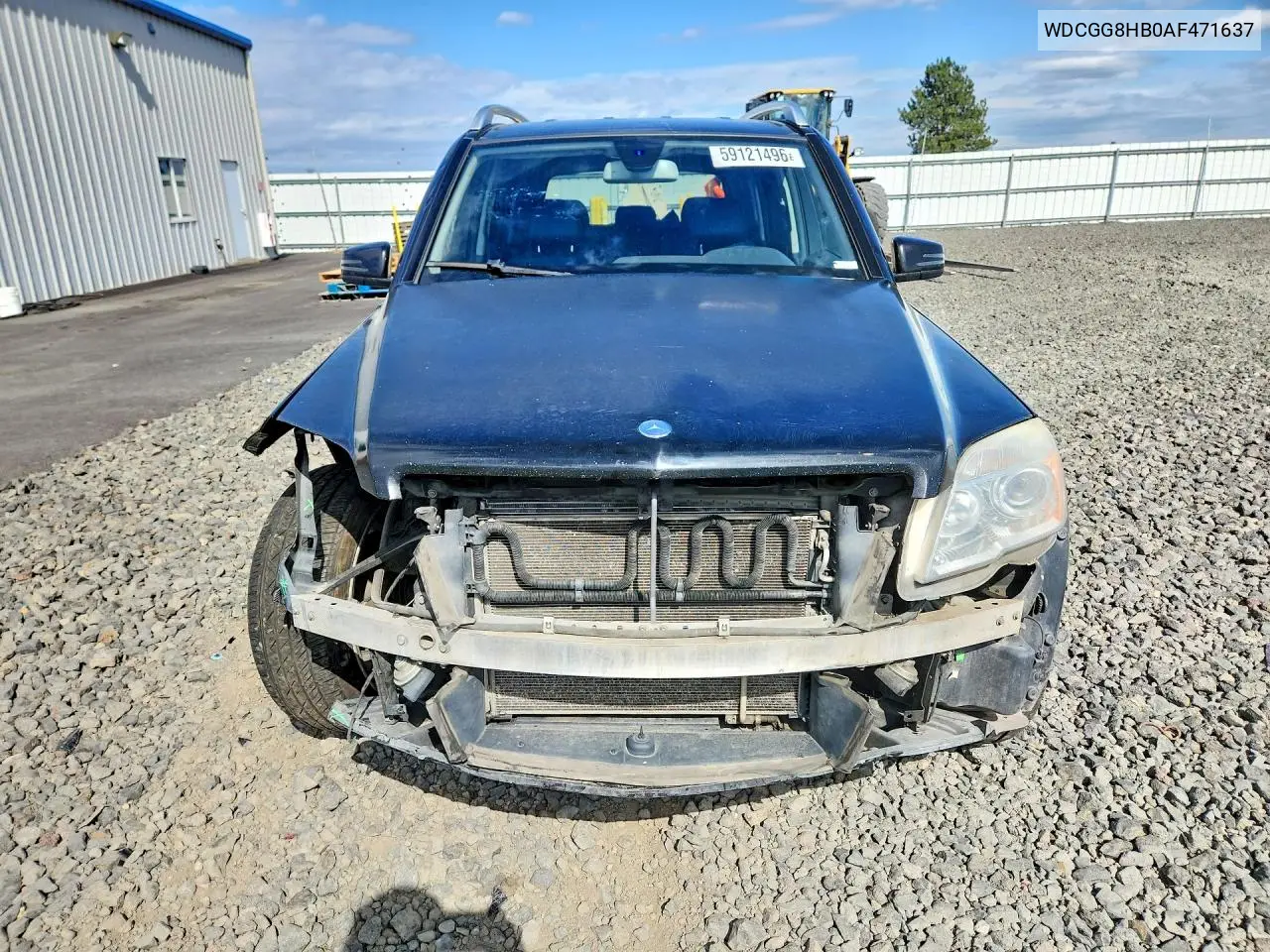 2010 Mercedes-Benz Glk 350 4Matic VIN: WDCGG8HB0AF471637 Lot: 59121496