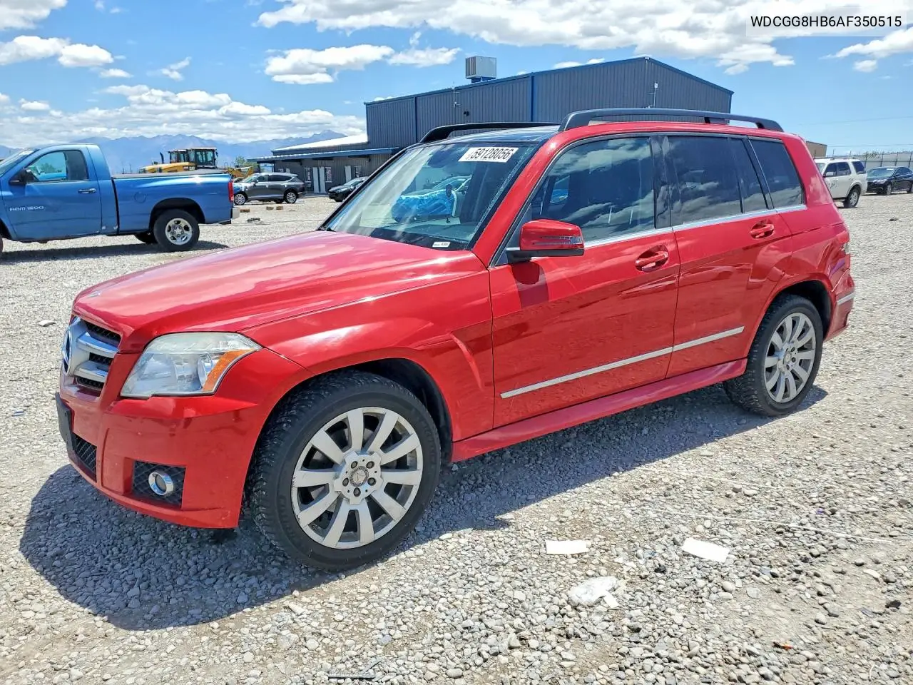 2010 Mercedes-Benz Glk 350 4Matic VIN: WDCGG8HB6AF350515 Lot: 59128056
