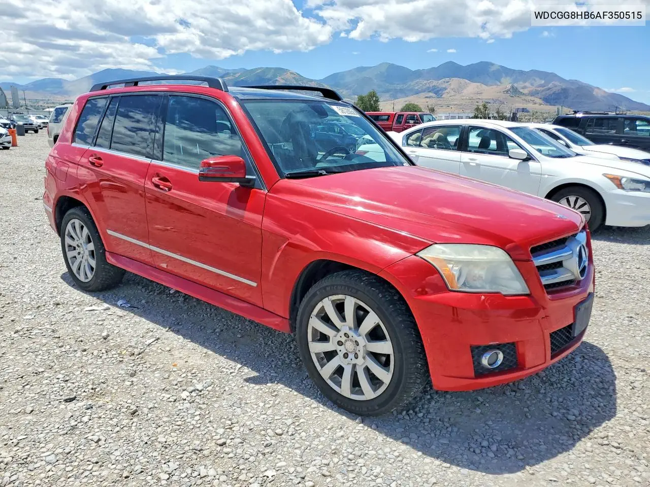 2010 Mercedes-Benz Glk 350 4Matic VIN: WDCGG8HB6AF350515 Lot: 59128056