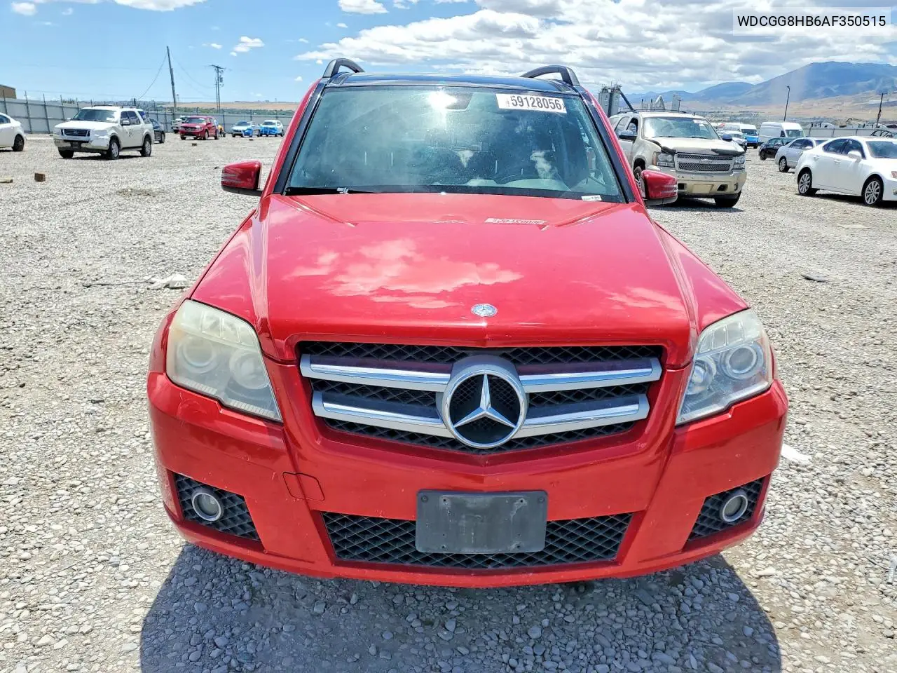 2010 Mercedes-Benz Glk 350 4Matic VIN: WDCGG8HB6AF350515 Lot: 59128056