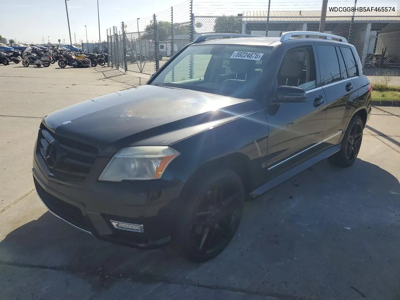 2010 Mercedes-Benz Glk 350 4Matic VIN: WDCGG8HB5AF465574 Lot: 59224876
