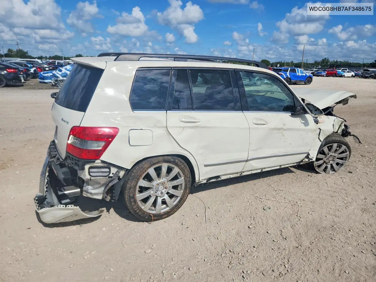 2010 Mercedes-Benz Glk 350 4Matic VIN: WDCGG8HB7AF348675 Lot: 59633586