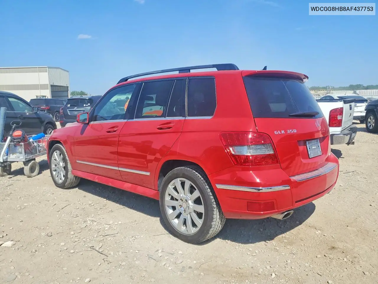 2010 Mercedes-Benz Glk 350 4Matic VIN: WDCGG8HB8AF437753 Lot: 60209256