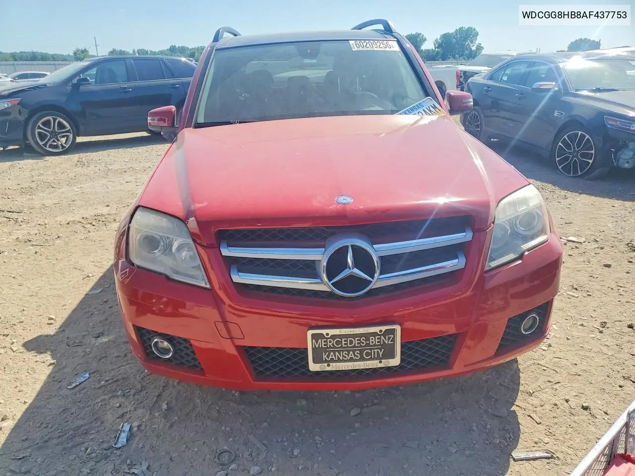 2010 Mercedes-Benz Glk 350 4Matic VIN: WDCGG8HB8AF437753 Lot: 60209256