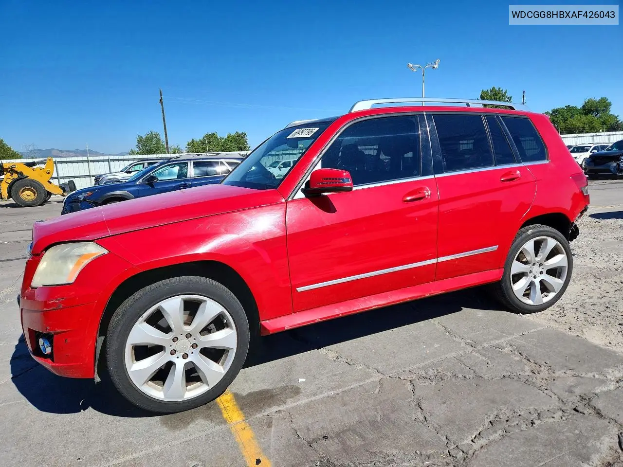 2010 Mercedes-Benz Glk 350 4Matic VIN: WDCGG8HBXAF426043 Lot: 60497796