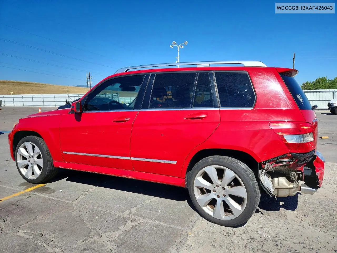 2010 Mercedes-Benz Glk 350 4Matic VIN: WDCGG8HBXAF426043 Lot: 60497796