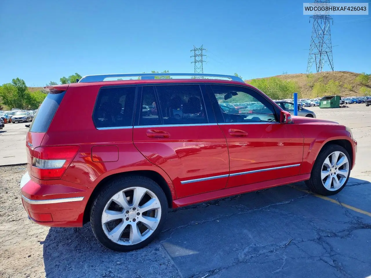 2010 Mercedes-Benz Glk 350 4Matic VIN: WDCGG8HBXAF426043 Lot: 60497796
