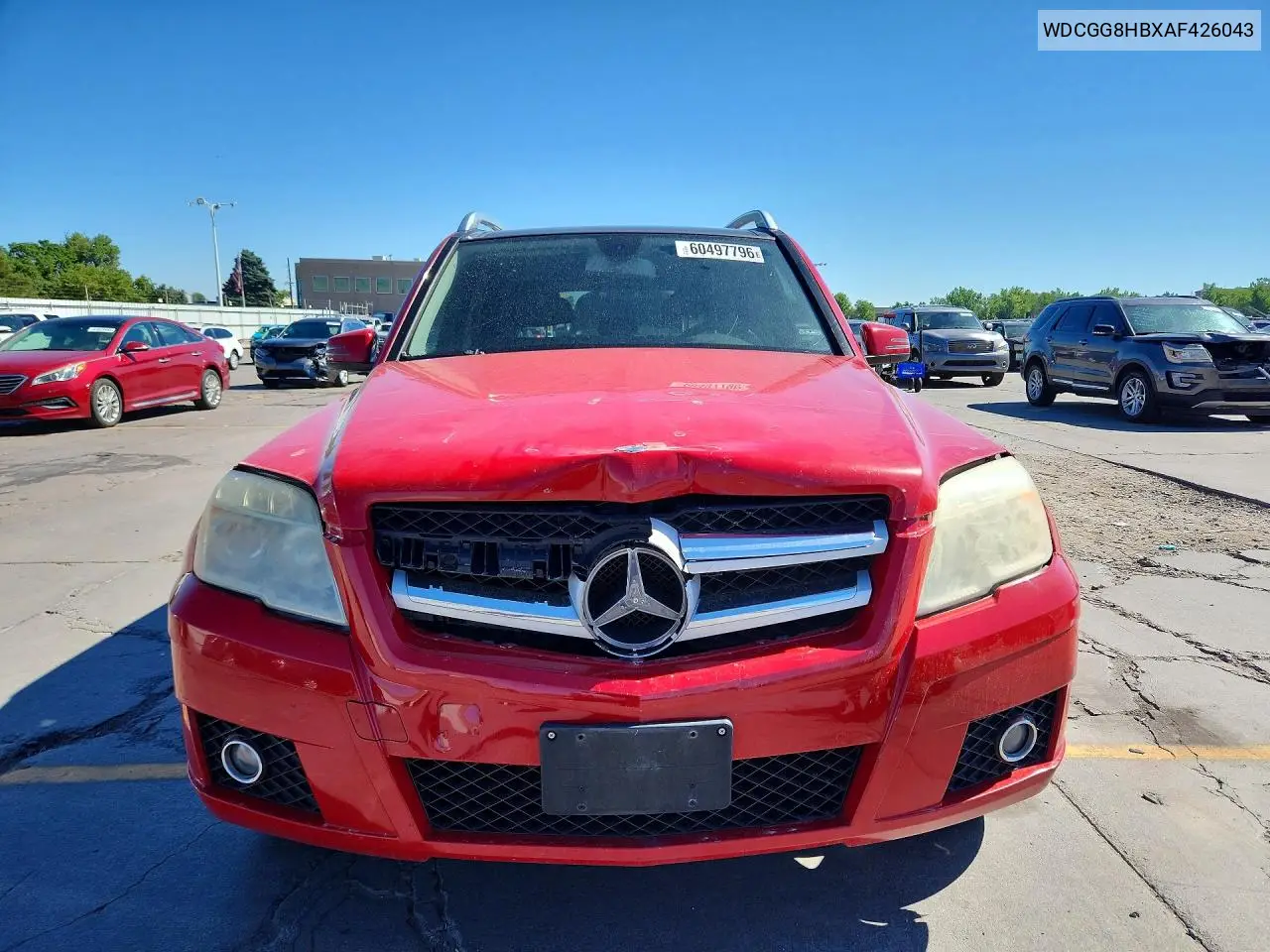 2010 Mercedes-Benz Glk 350 4Matic VIN: WDCGG8HBXAF426043 Lot: 60497796