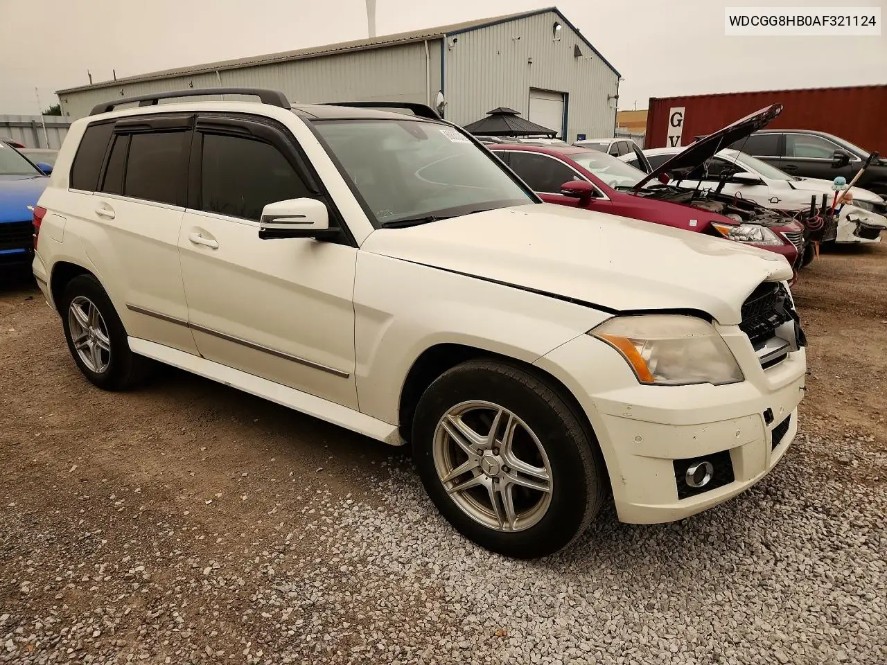 2010 Mercedes-Benz Glk 350 4Matic VIN: WDCGG8HB0AF321124 Lot: 60637246